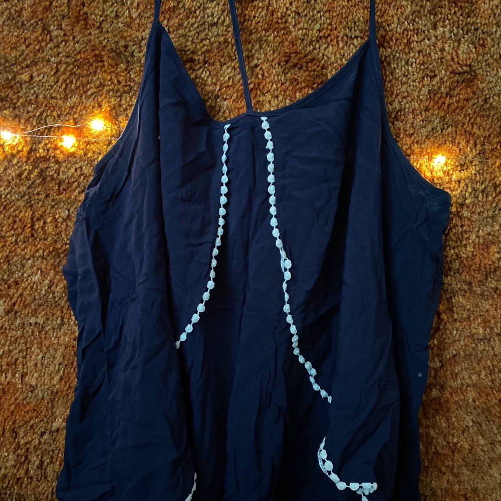 Blue tank